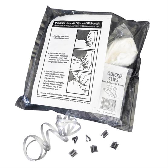 28401 - Quickie Clip Kit with White Ribbon