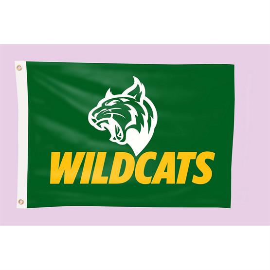 54170 - 2-ft. H x 3-ft. W Team Flag (DOUBLE SIDED)