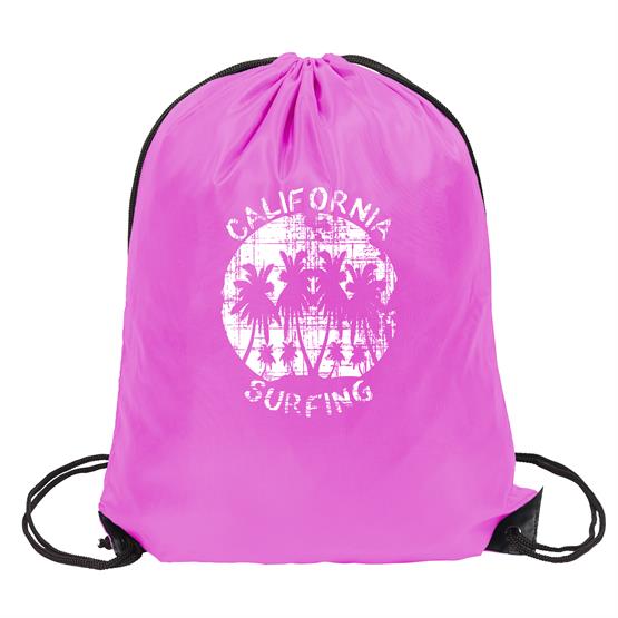 BAG102 - 210D Drawstring Backpack