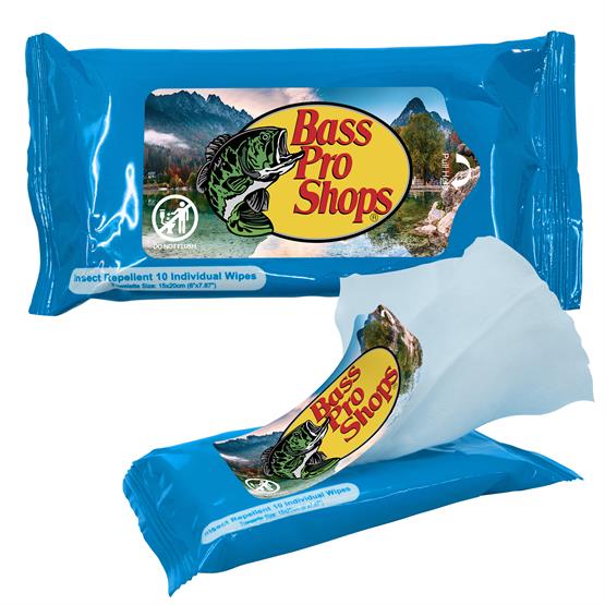 BOM202 - Deet Free Insect / Bug Repellent Wipes