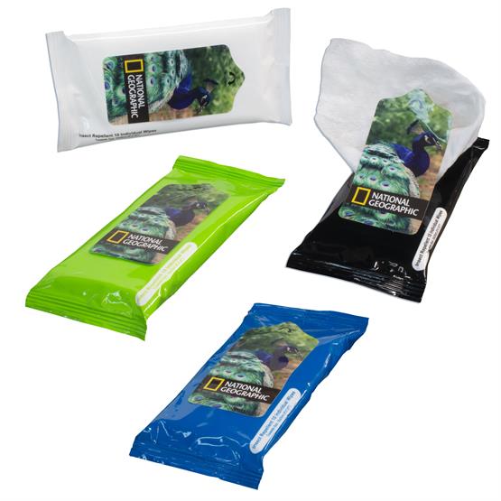 BOM202 - Deet Free Insect / Bug Repellent Wipes
