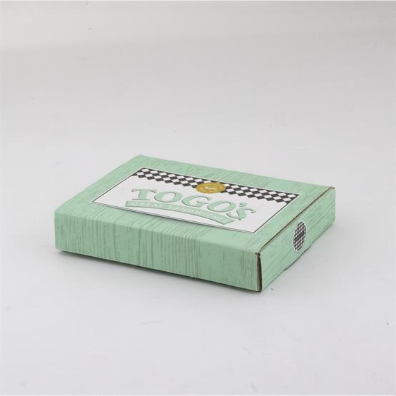 BX105 - 8.5" X 6.5" X 1.5" 4CP Full Bleed E-Flute Tuck Box