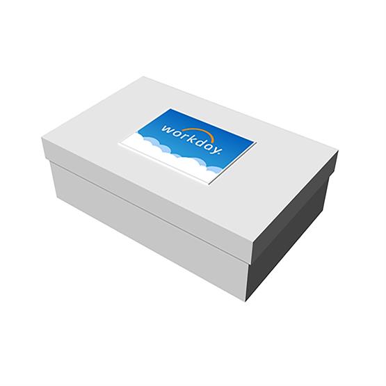 BX-DGB7W - 19" x 12" x 6" White Deluxe Gift Box