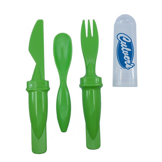 CUT100 - 3 Piece Plastic Cutlery Set