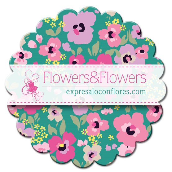 PTC108 - PTC108 Full Color Flower Coaster