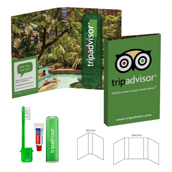 TB-TB107 - Tek Booklet with Travel Toothbrush