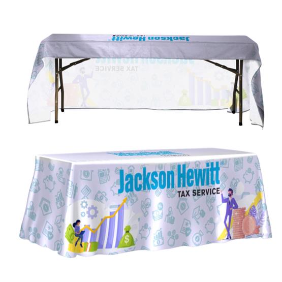 TCTOB8 - Standard Table Cover with Open Back 8'