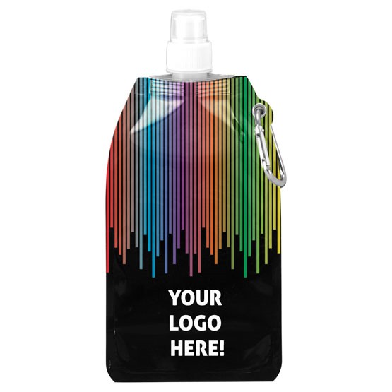 WB202 - Rainbow Collapsible Water Bottle