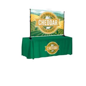 6-ft. W x 5-ft. H Table Top Backdrop Kit