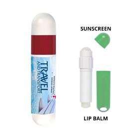 SPF Lip Balm and Sunscreen Combo