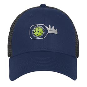 Poly-Mesh Baseball Cap with 3D Embroidery